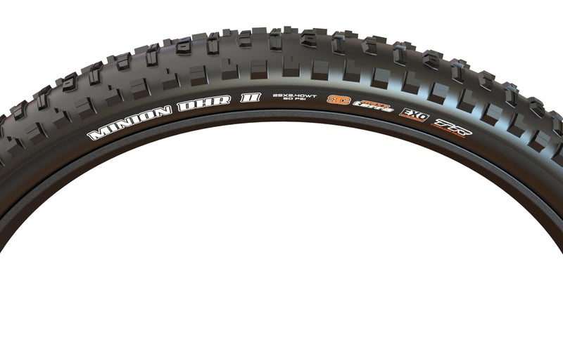 Maxxis ماكسيس مينيون DHR II - 3C ماكس تيرا - 26، 27.5، 29 - DH، EXO+، DD، EXO - تصنيف E50، بدون أنابيب | كبح ممتاز وسحب في الزوايا في التضاريس الوعرة، الحجم 27.5x2.40WT - 3CT، EXO+، E25 - Image 3